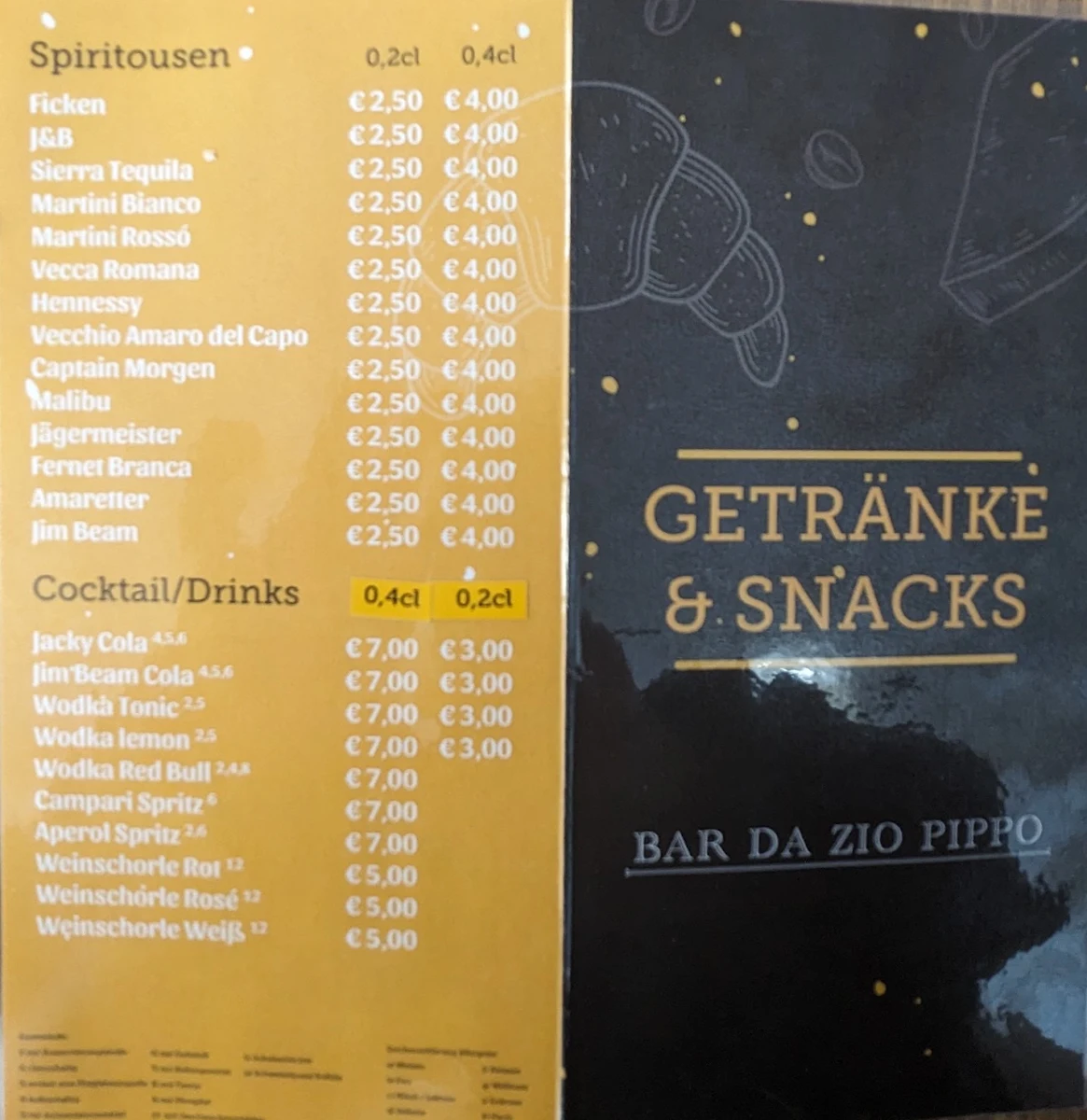 Speisekarte photo 2