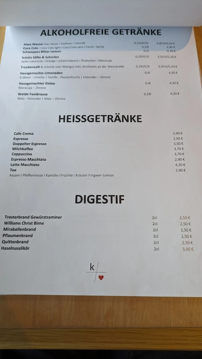 Speisekarte photo 2