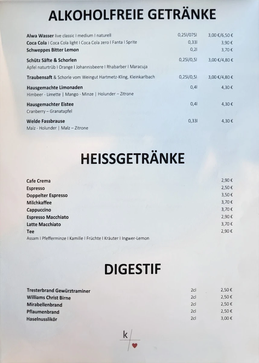 Speisekarte photo 6
