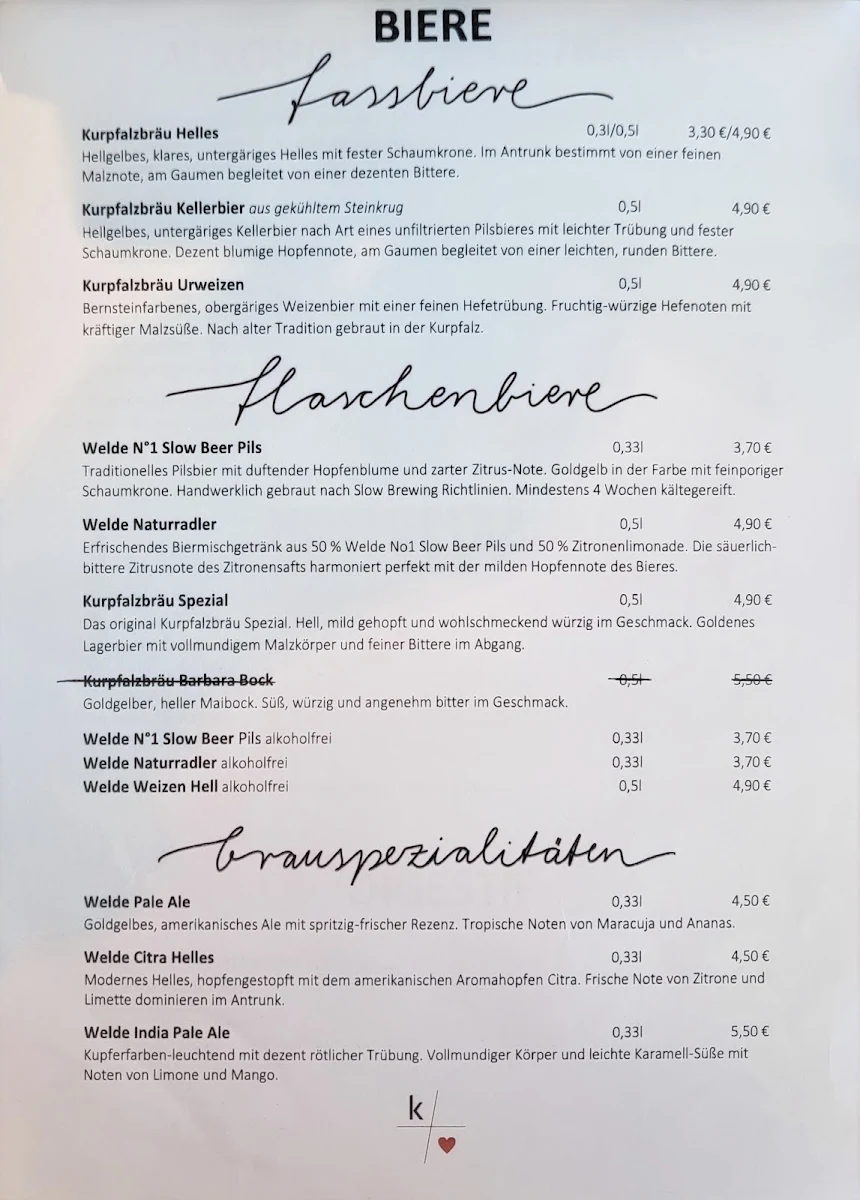 Speisekarte photo 7