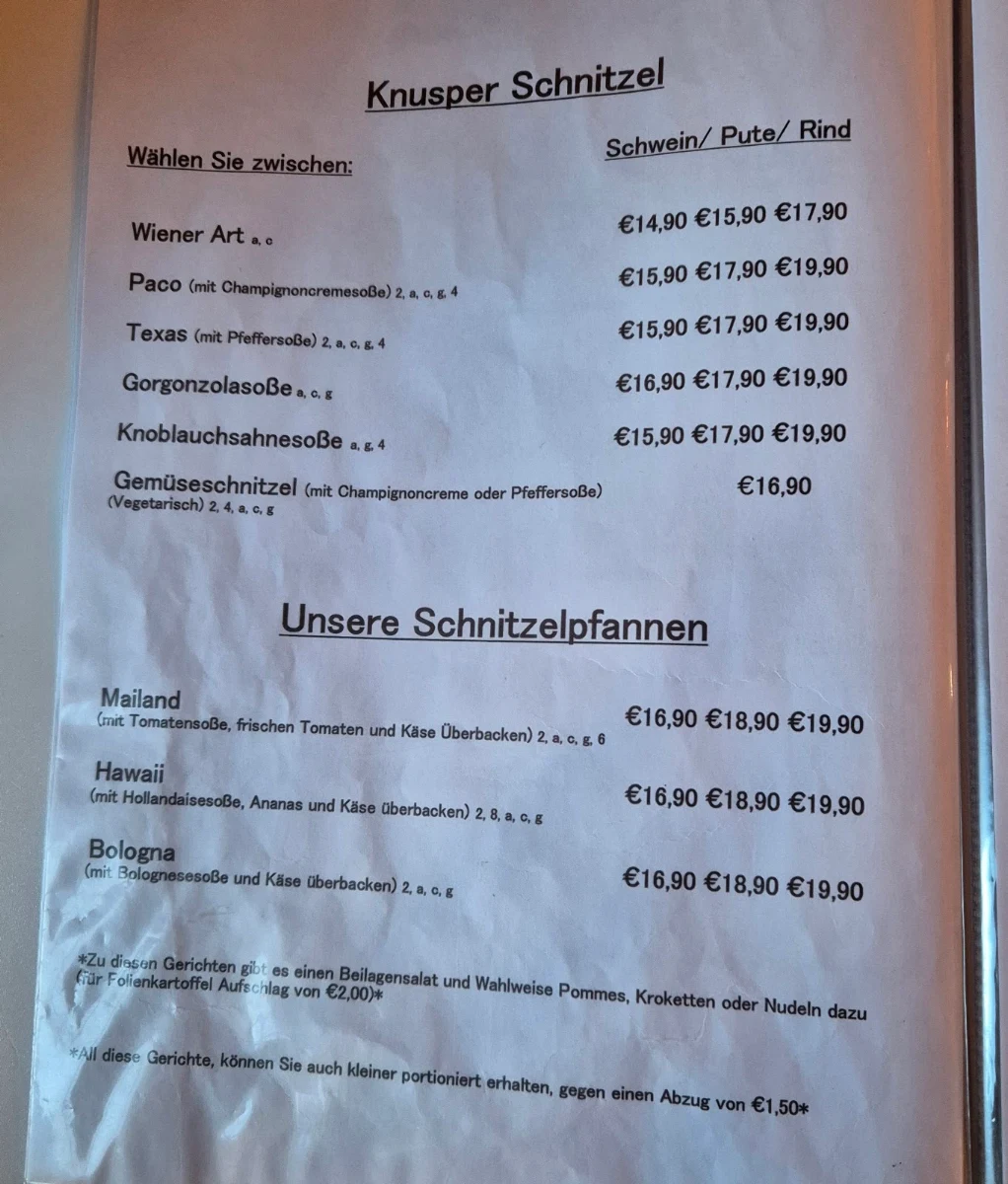 Speisekarte photo 2