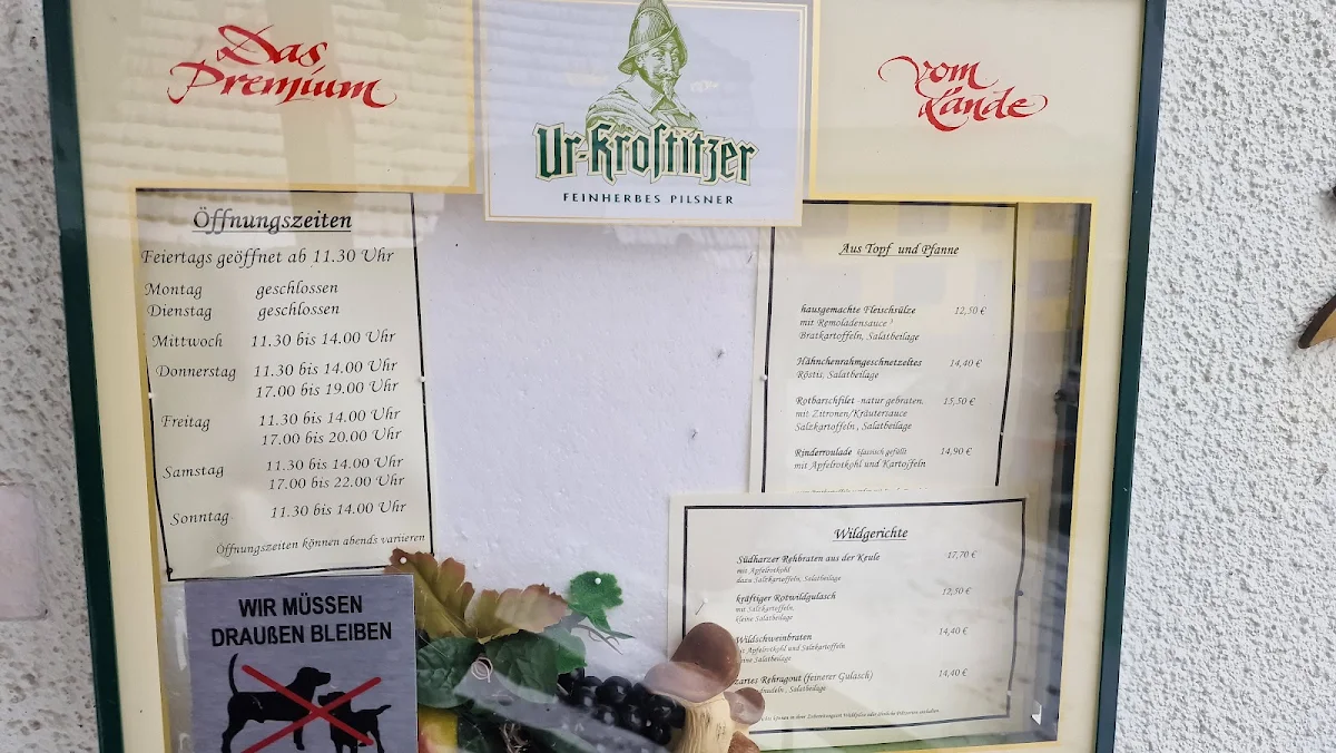 Speisekarte photo 2