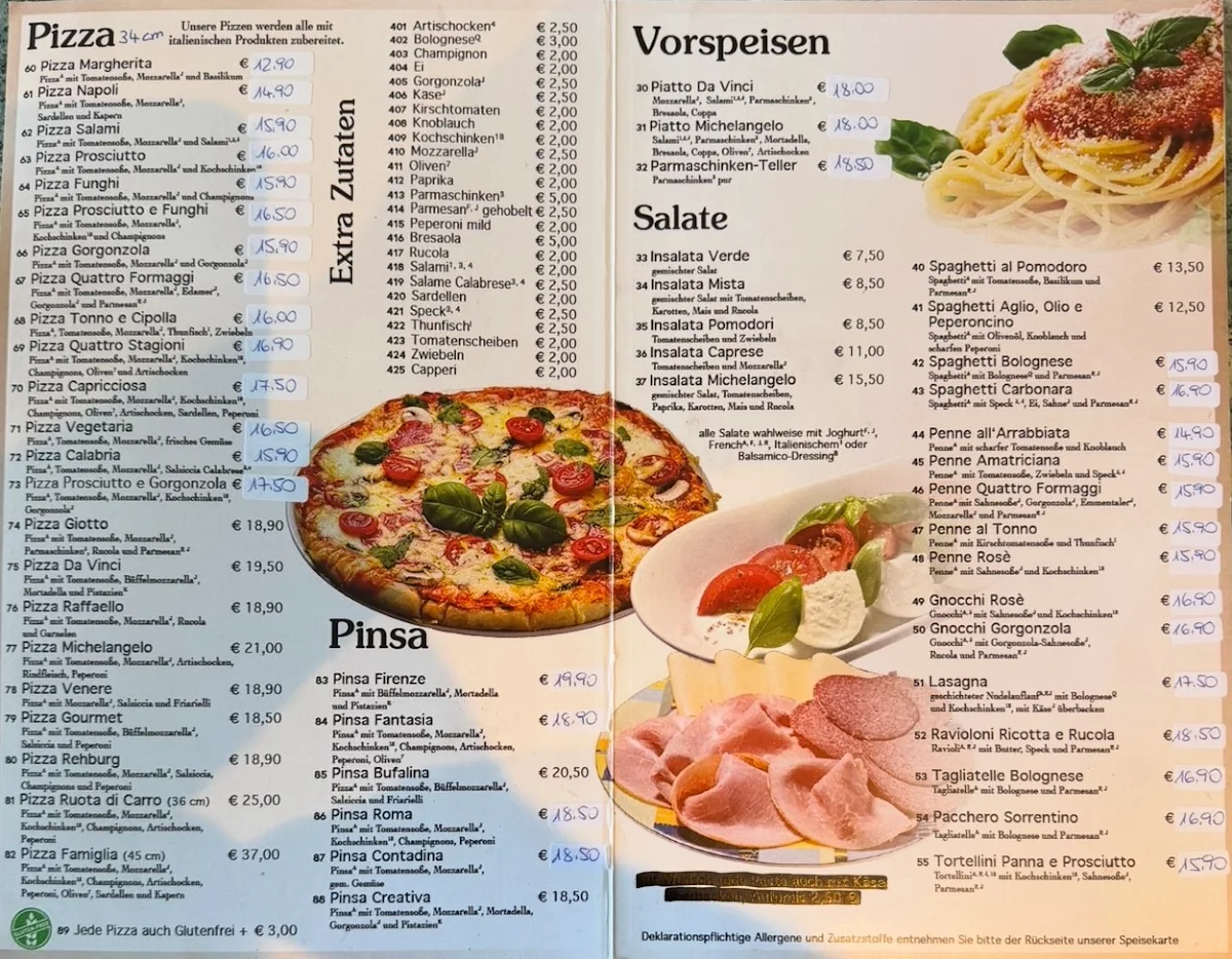 Speisekarte photo 1