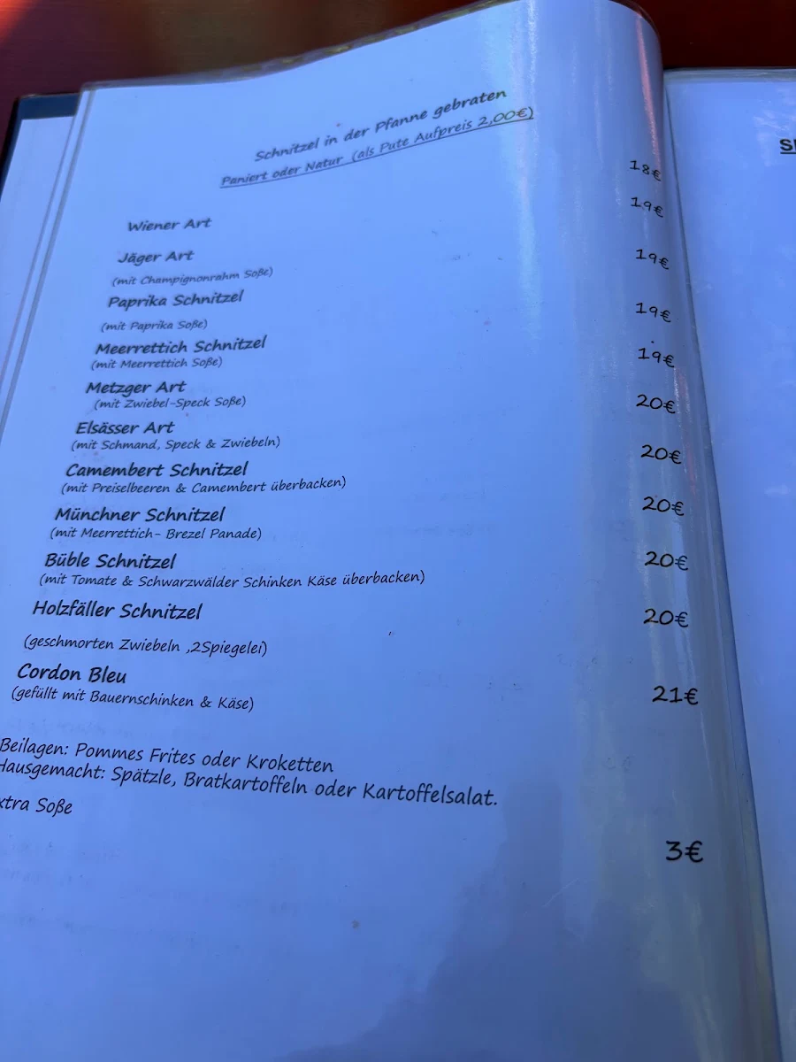 Speisekarte photo 3