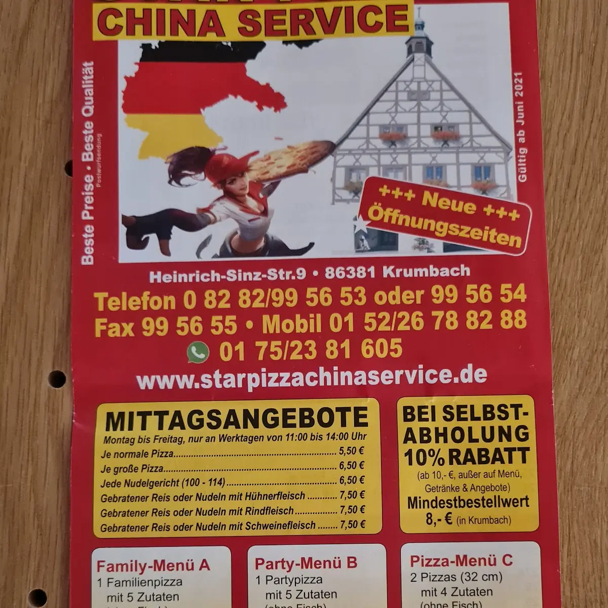 Speisekarte photo 2