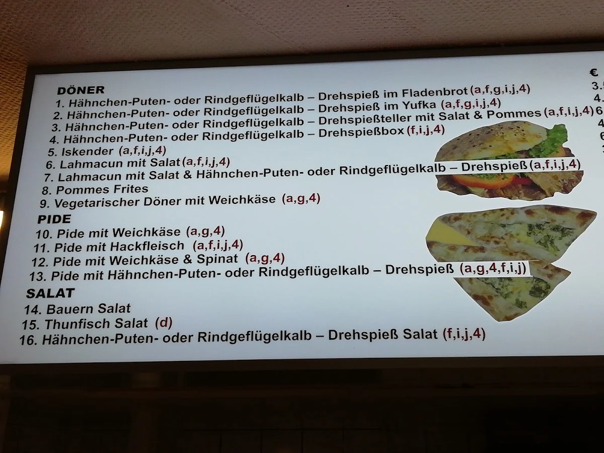 Speisekarte photo 5