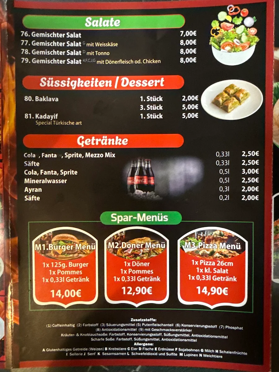 Speisekarte photo 1
