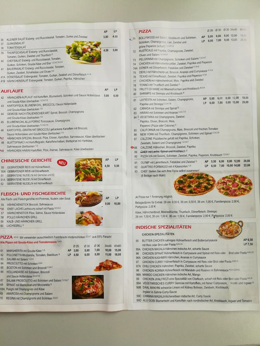Speisekarte photo 2