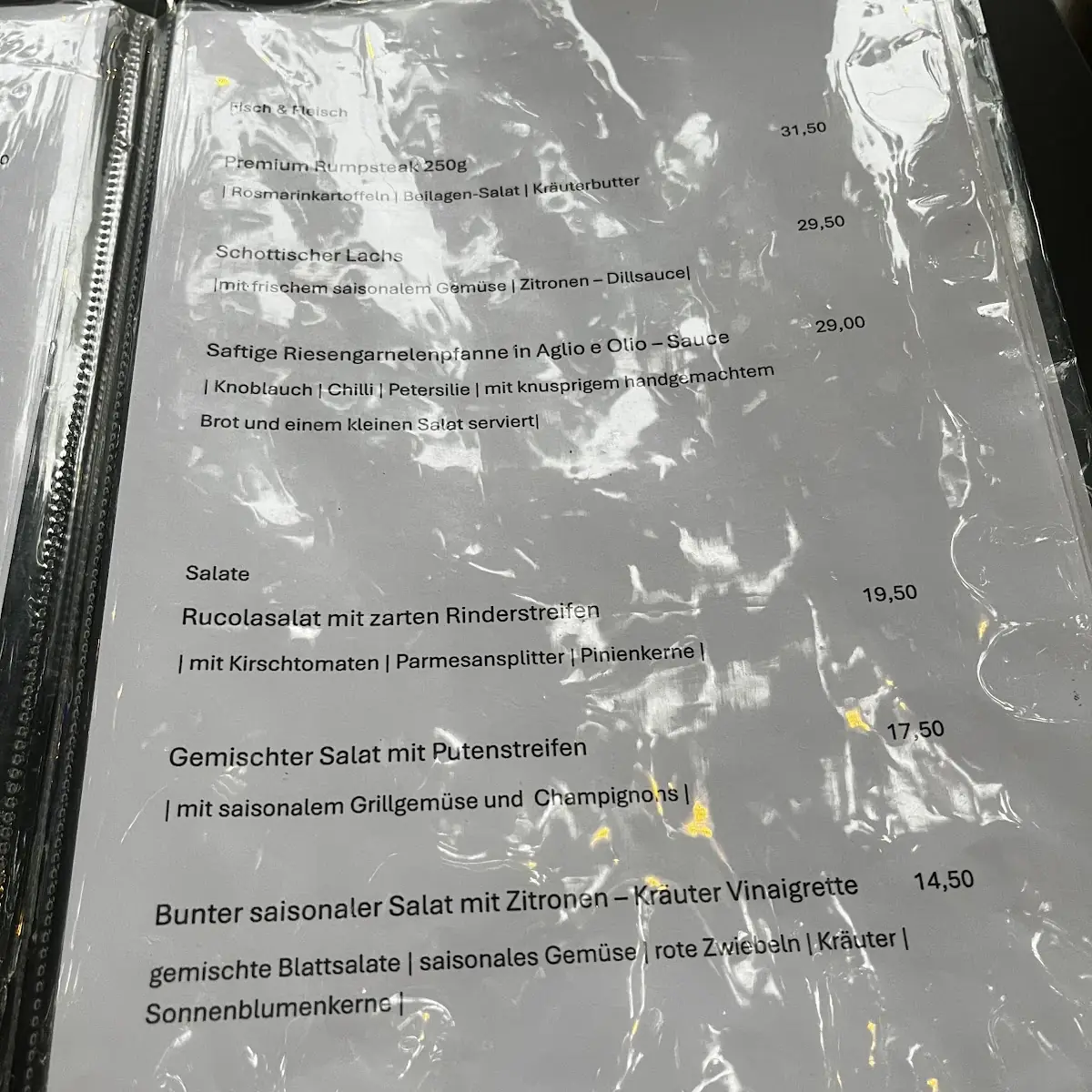 Speisekarte photo 2