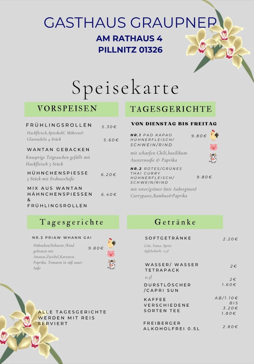 Speisekarte photo 1