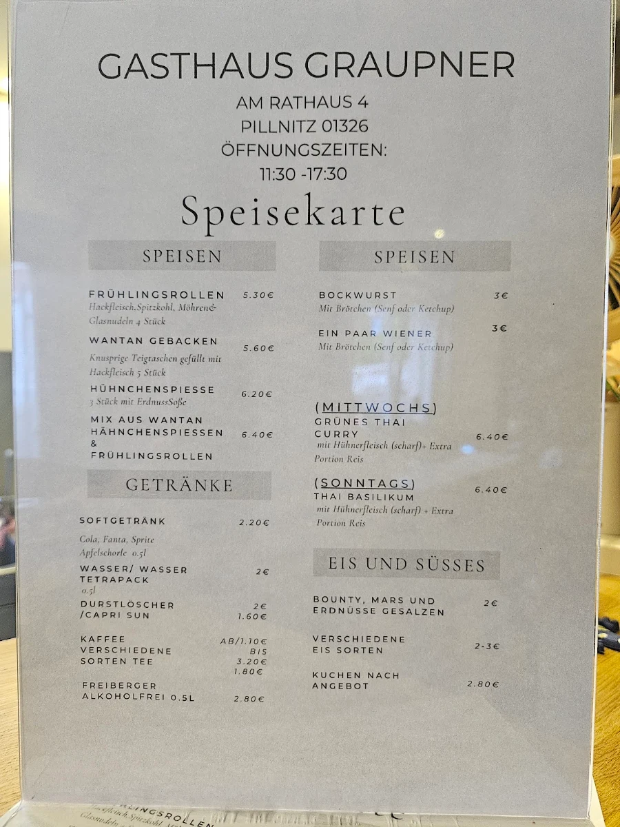 Speisekarte photo 3