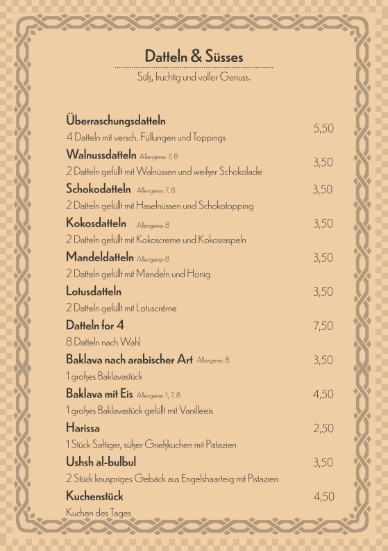 Speisekarte photo 3