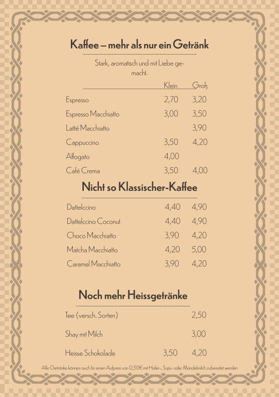 Speisekarte photo 4