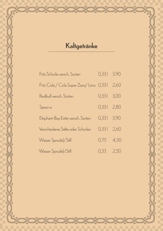 Speisekarte photo 9
