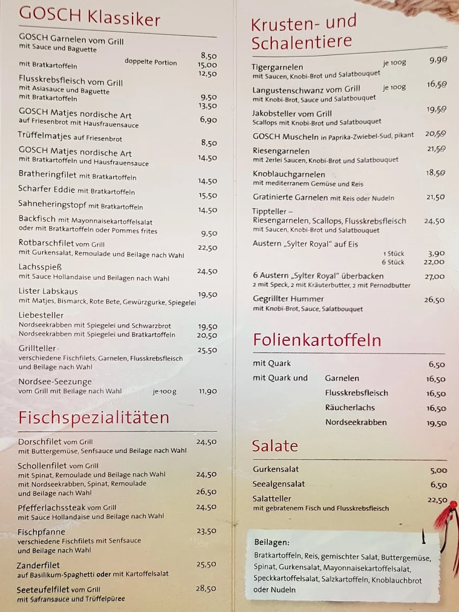 Speisekarte photo 1