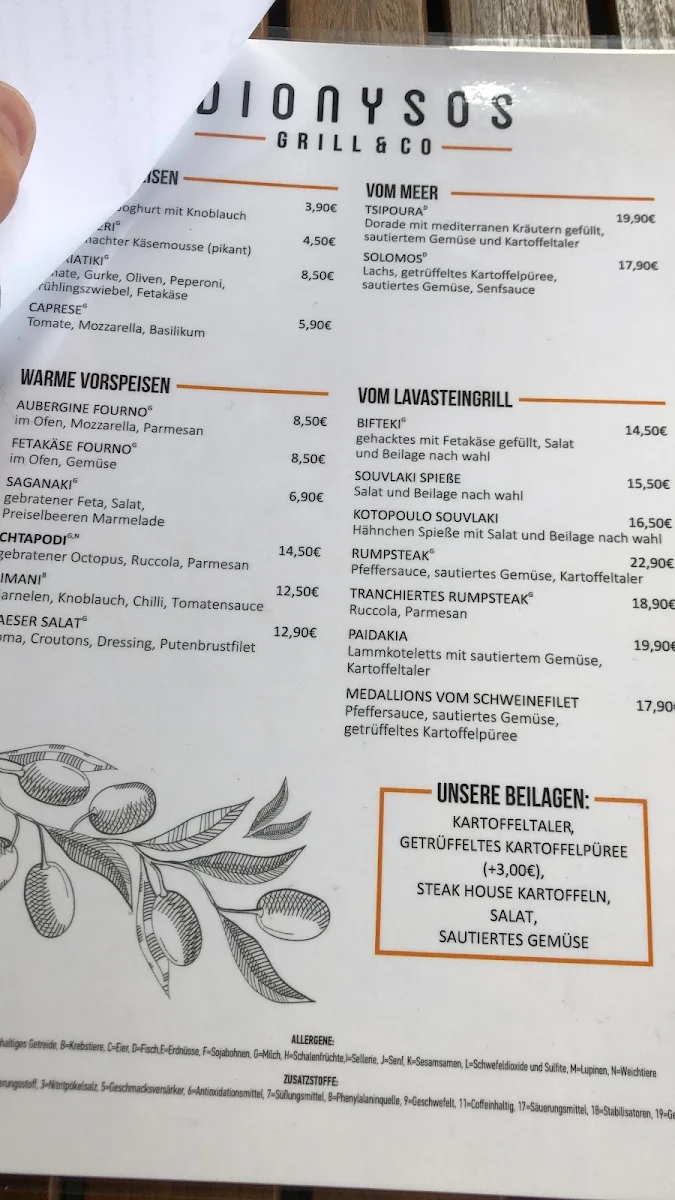 Speisekarte photo 9