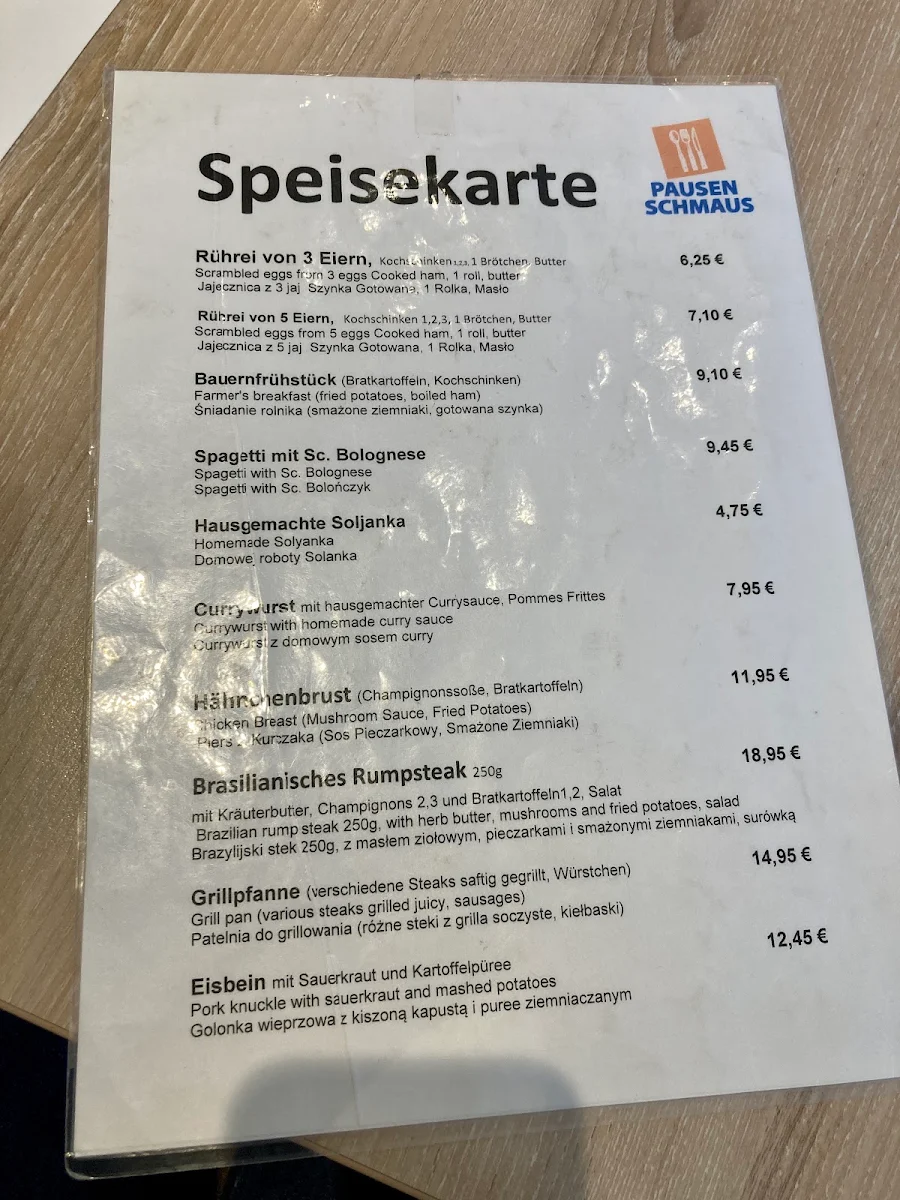Speisekarte photo 6