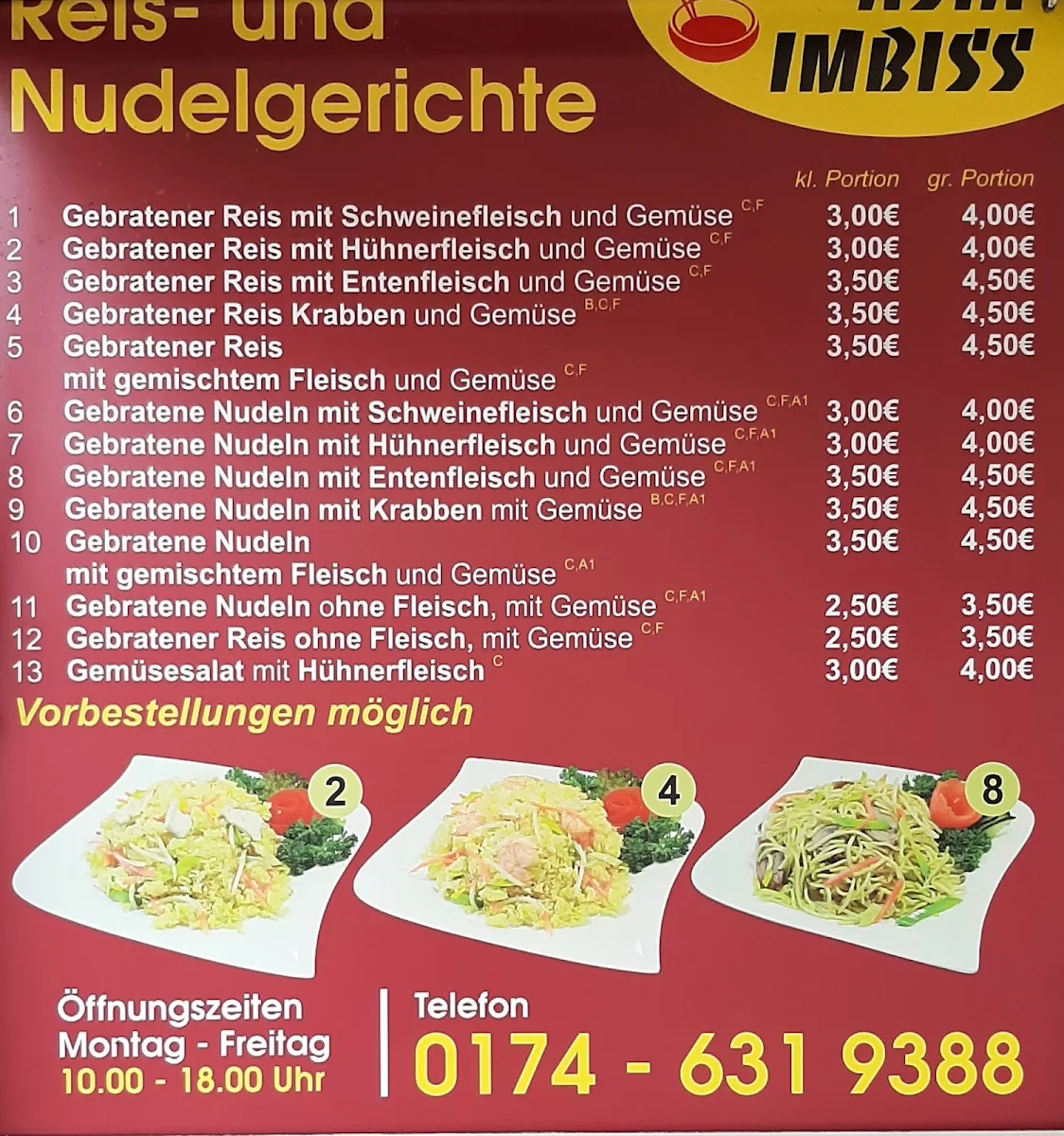 Speisekarte photo 4