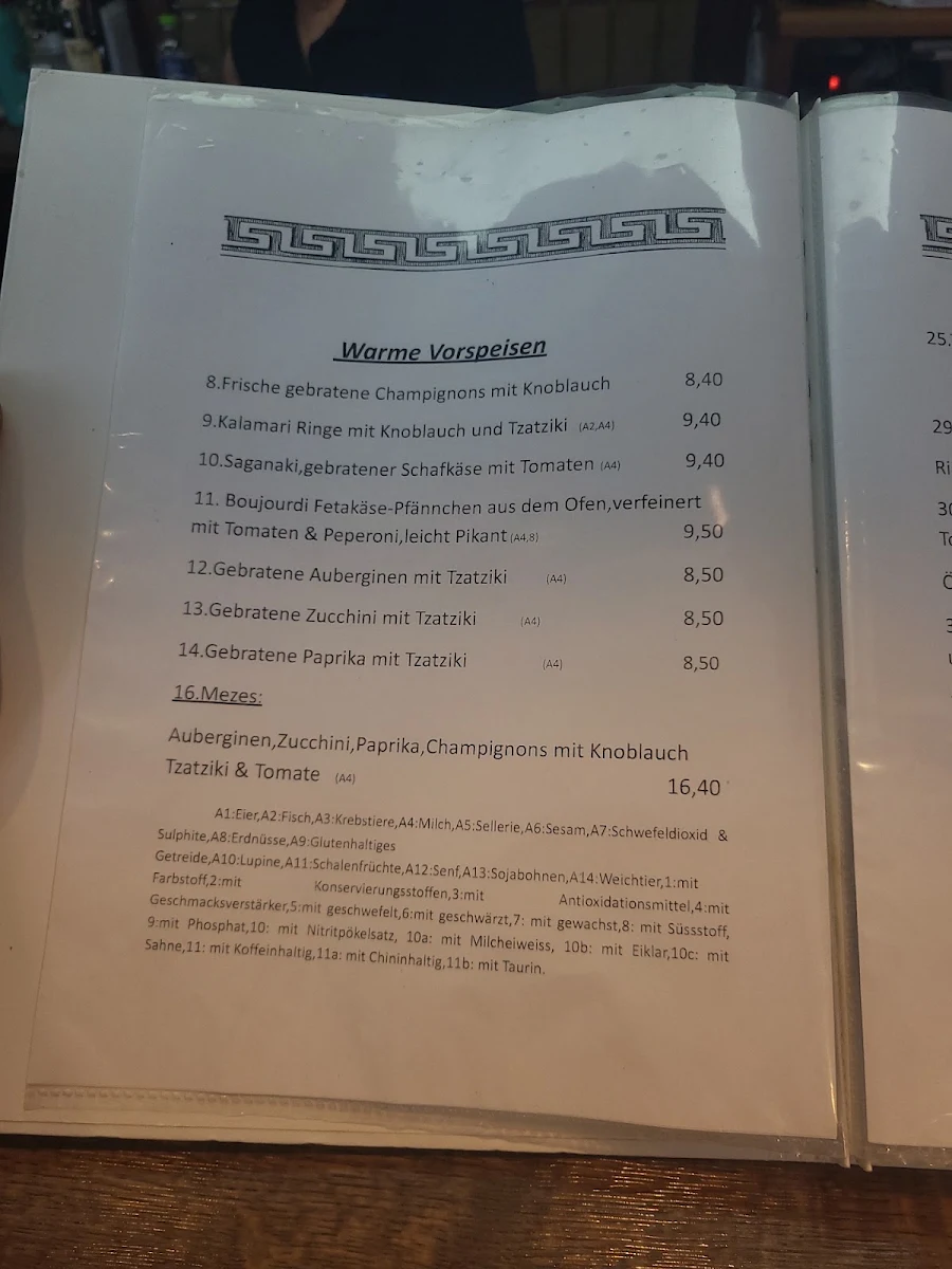 Speisekarte photo 2