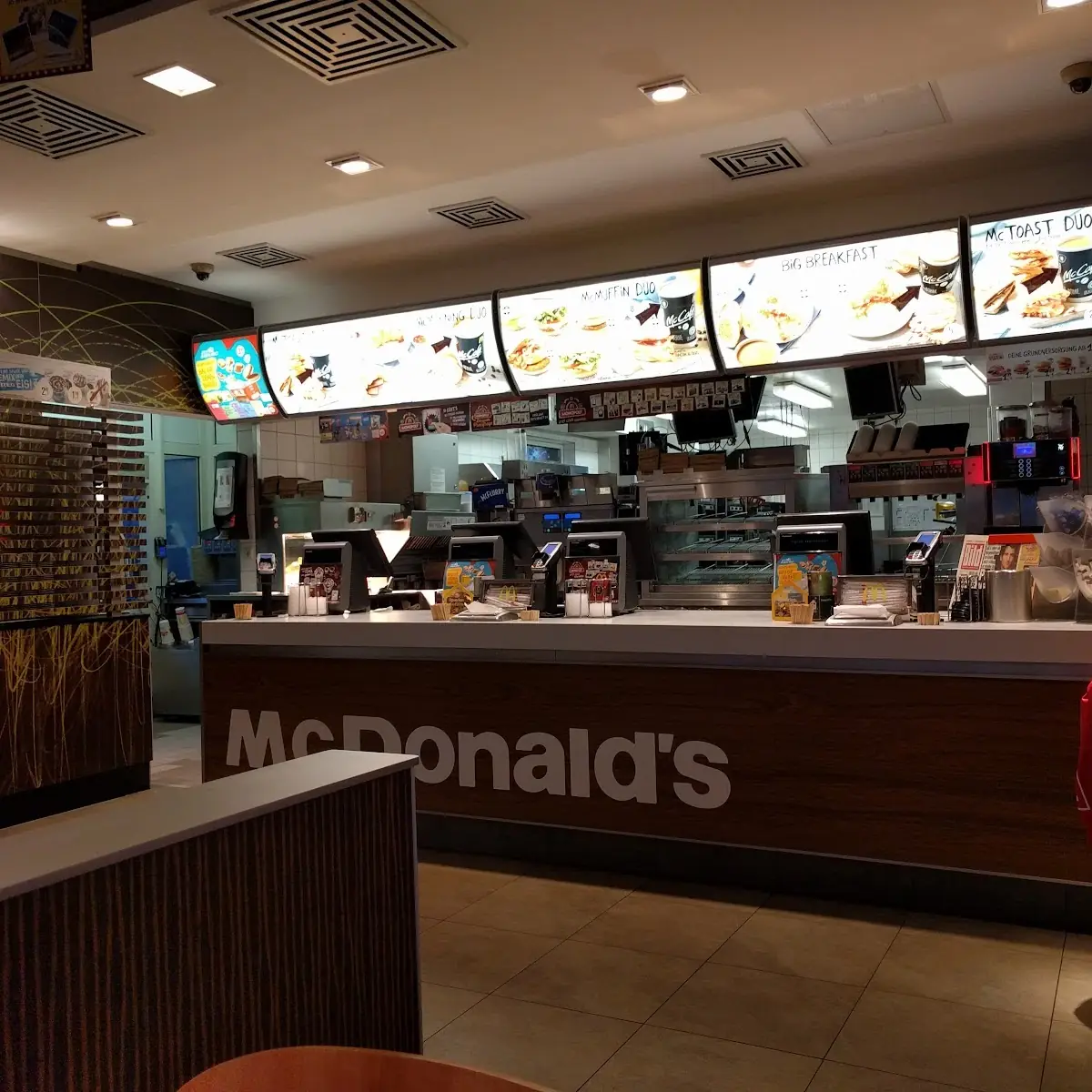Atmosphäre, McDonald's