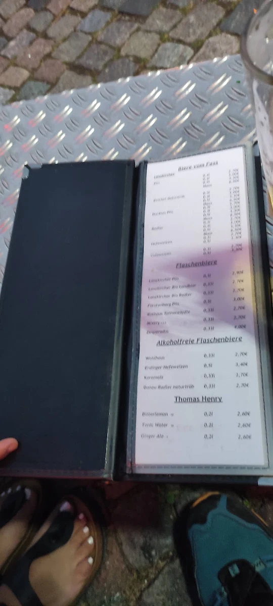 Speisekarte, Pappalapapp