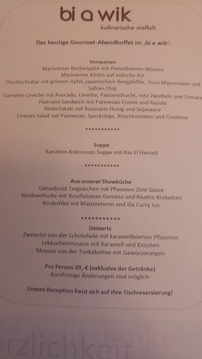 Speisekarte photo 4