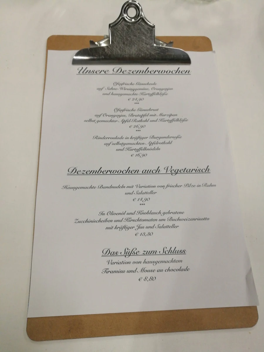 Speisekarte photo 1