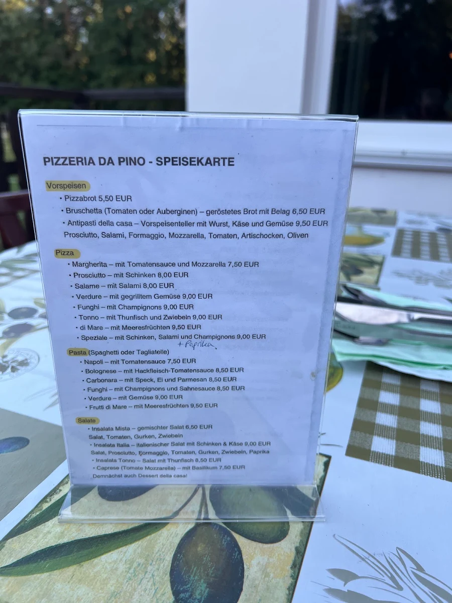 Speisekarte photo 3