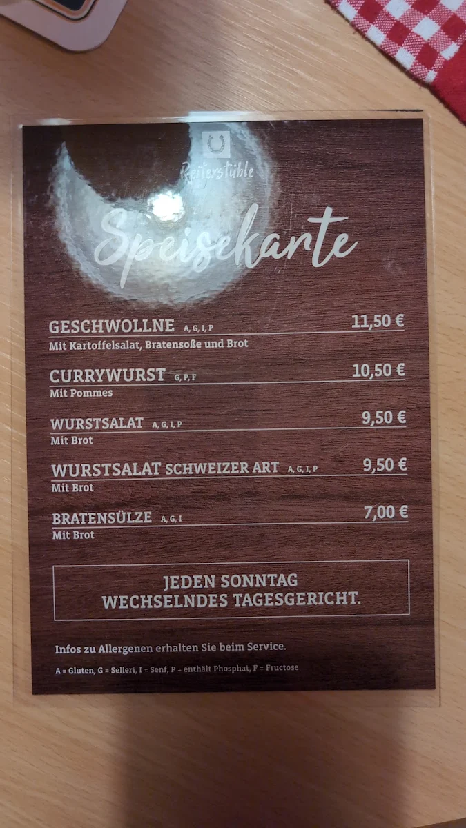 Speisekarte photo 1