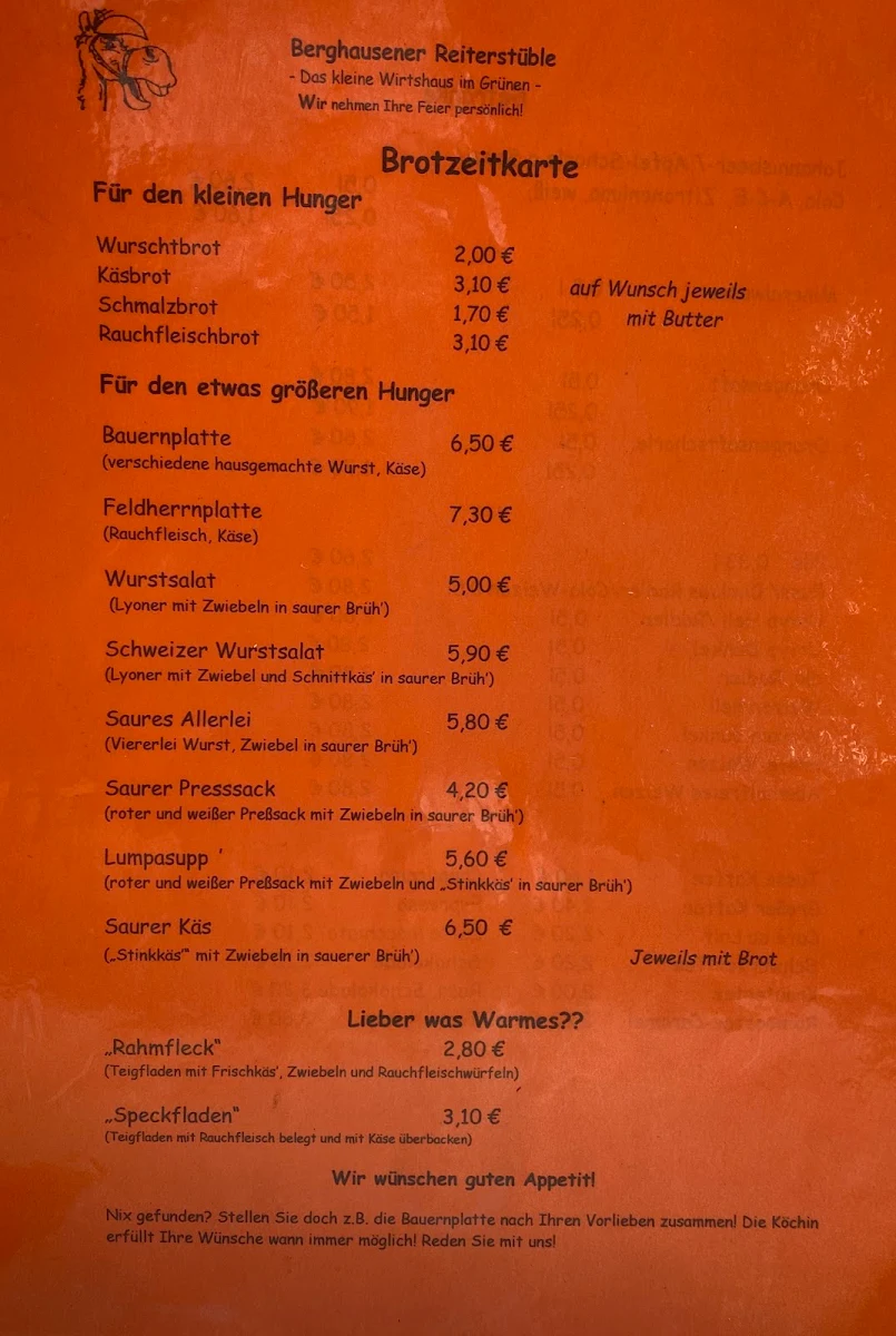 Speisekarte photo 2