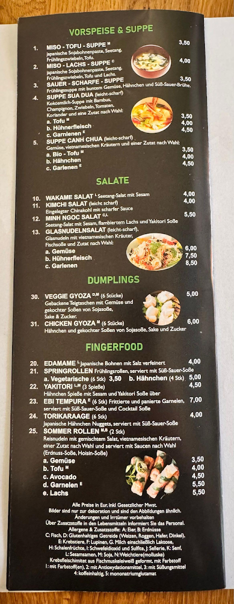 Speisekarte photo 2