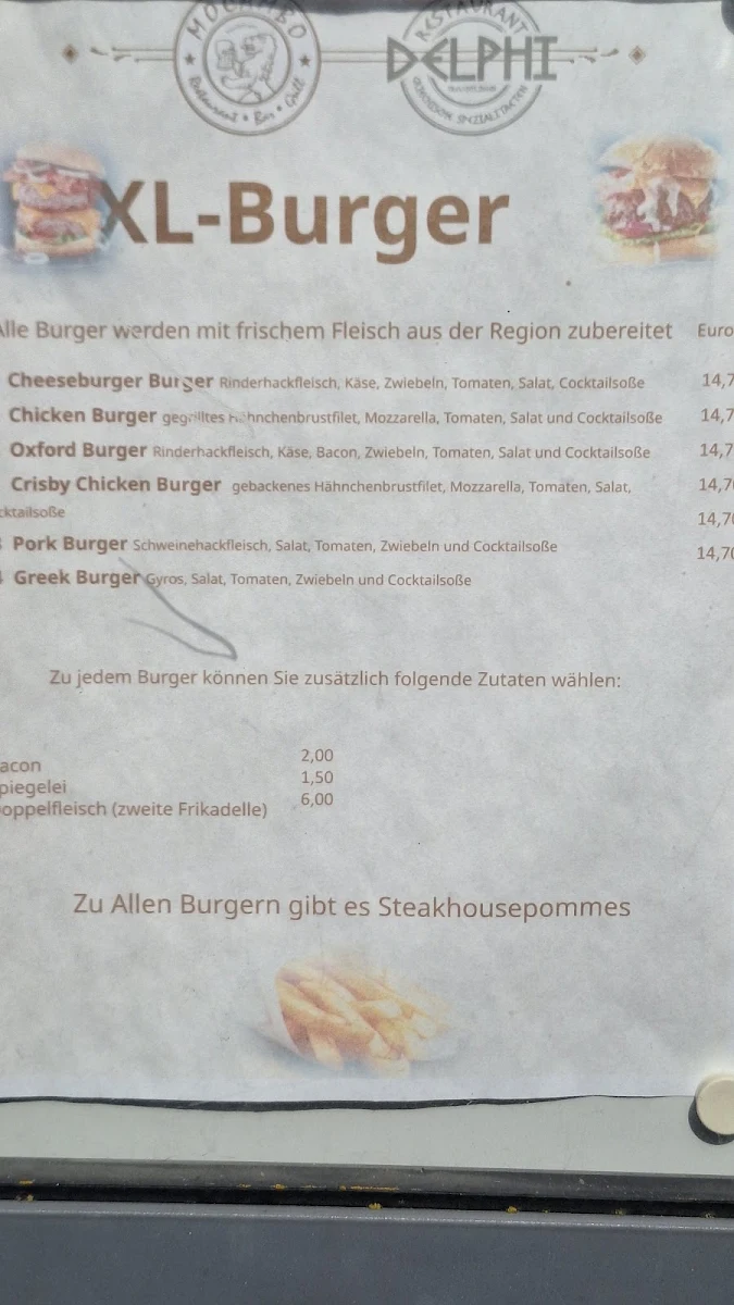 Speisekarte photo 2