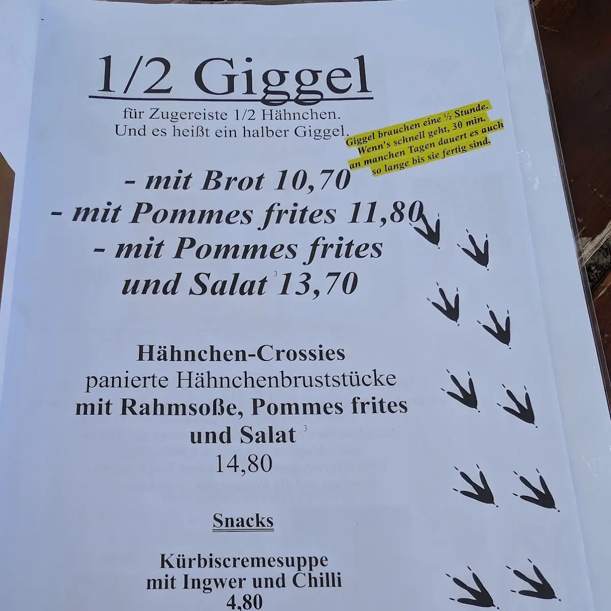 Speisekarte photo 8