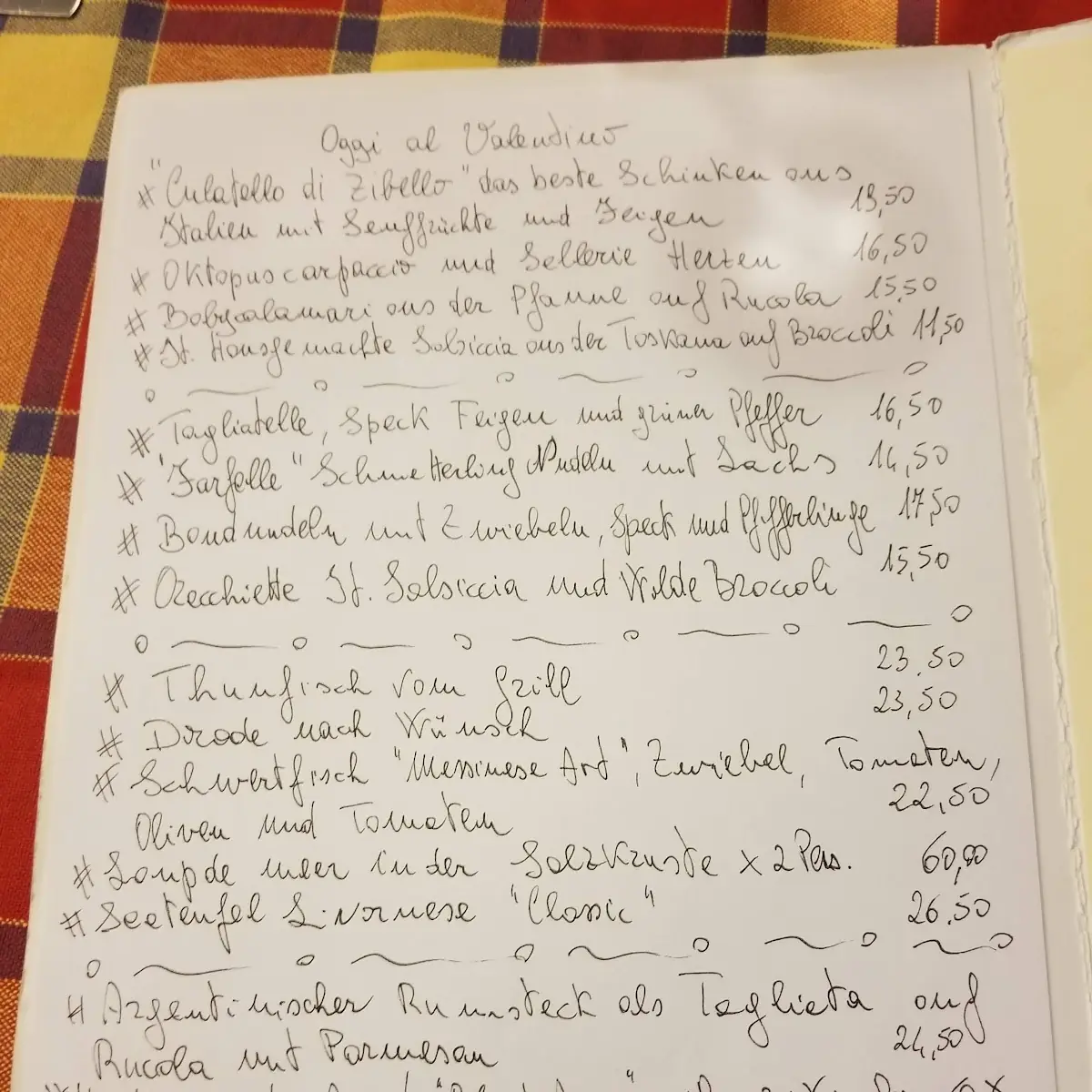 Speisekarte photo 5