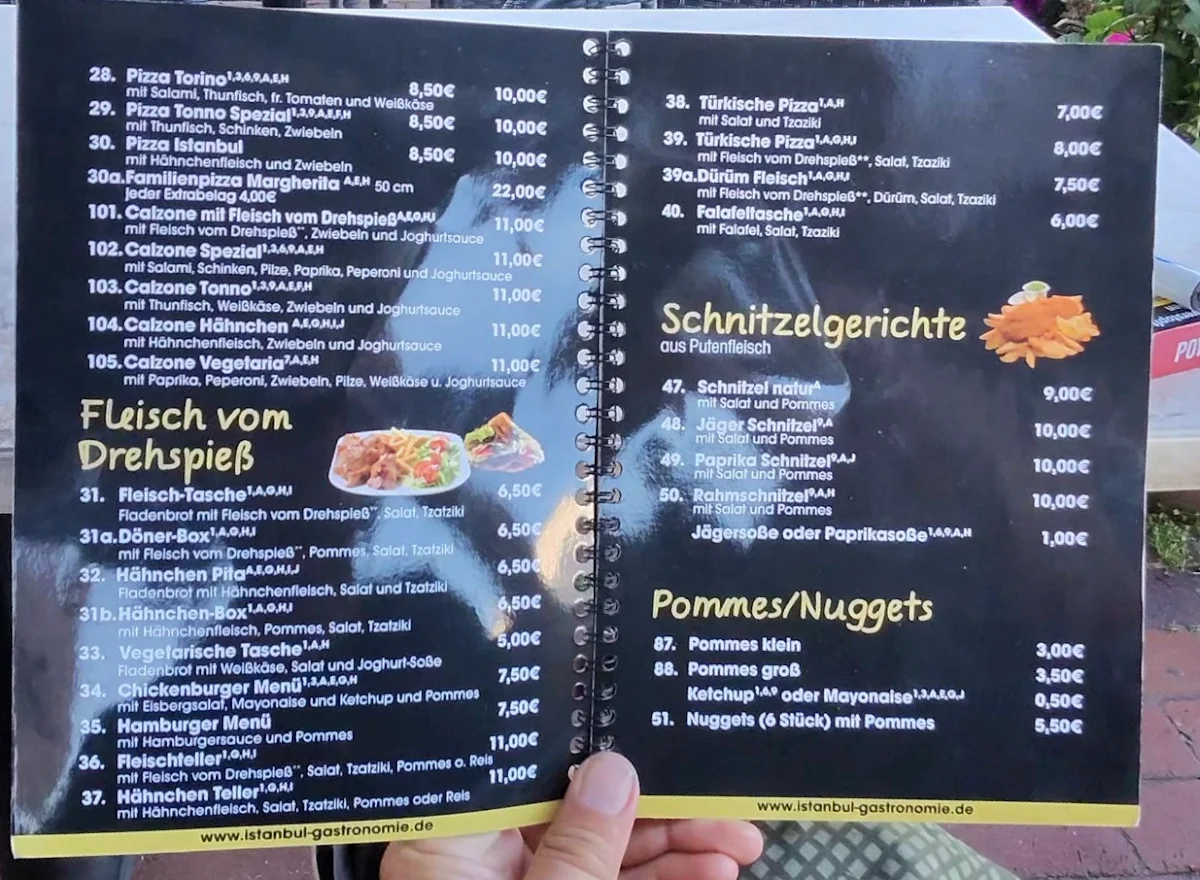 Speisekarte photo 1