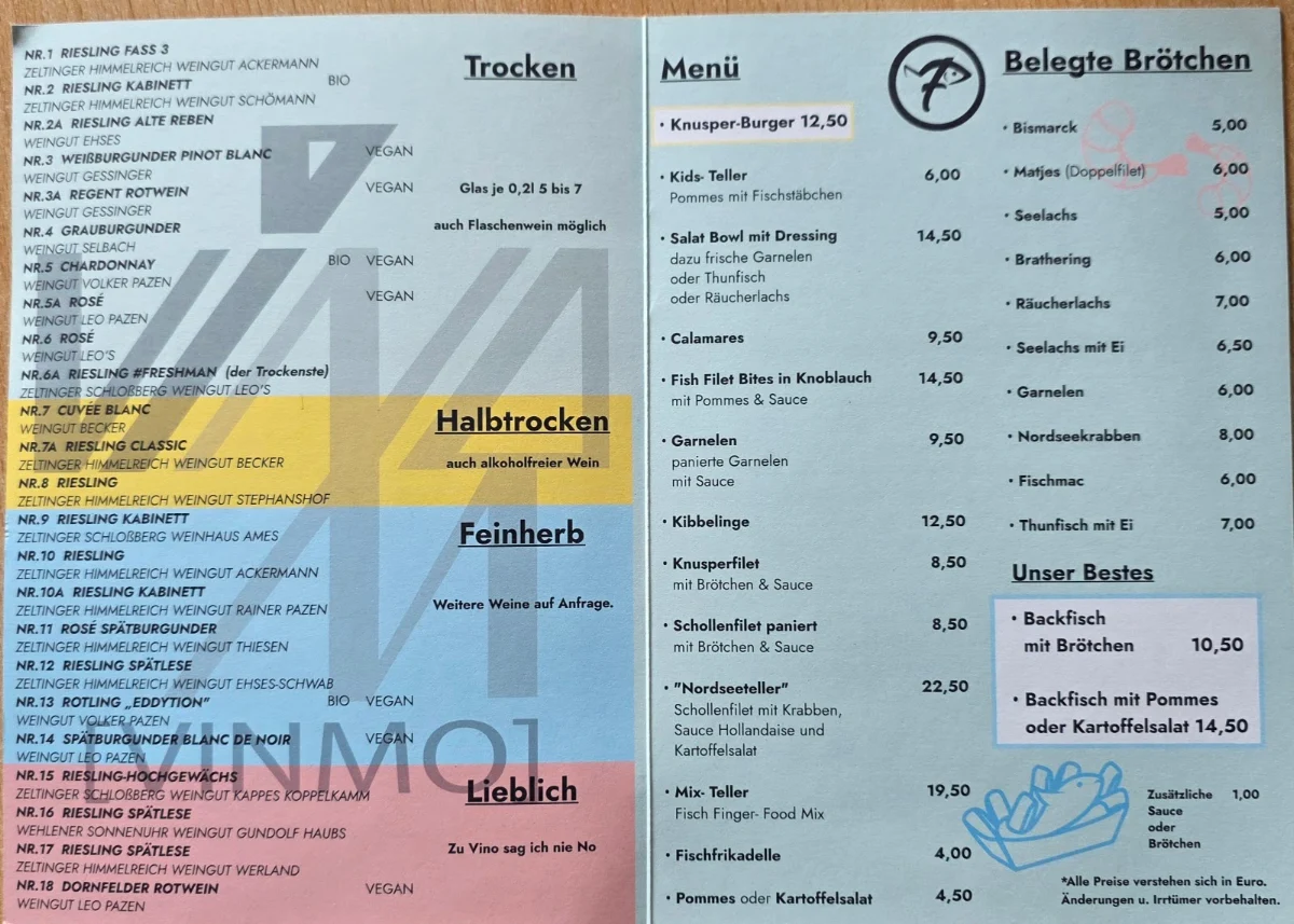 Speisekarte photo 1