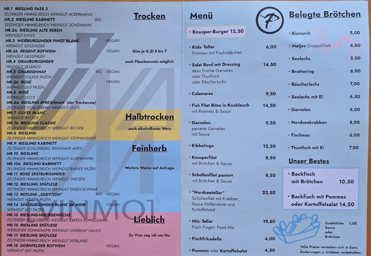 Speisekarte photo 2