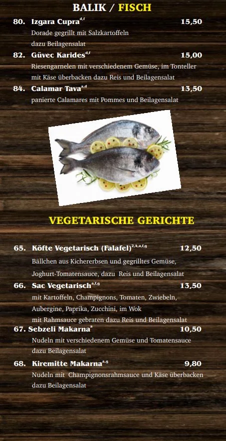 Speisekarte photo 3