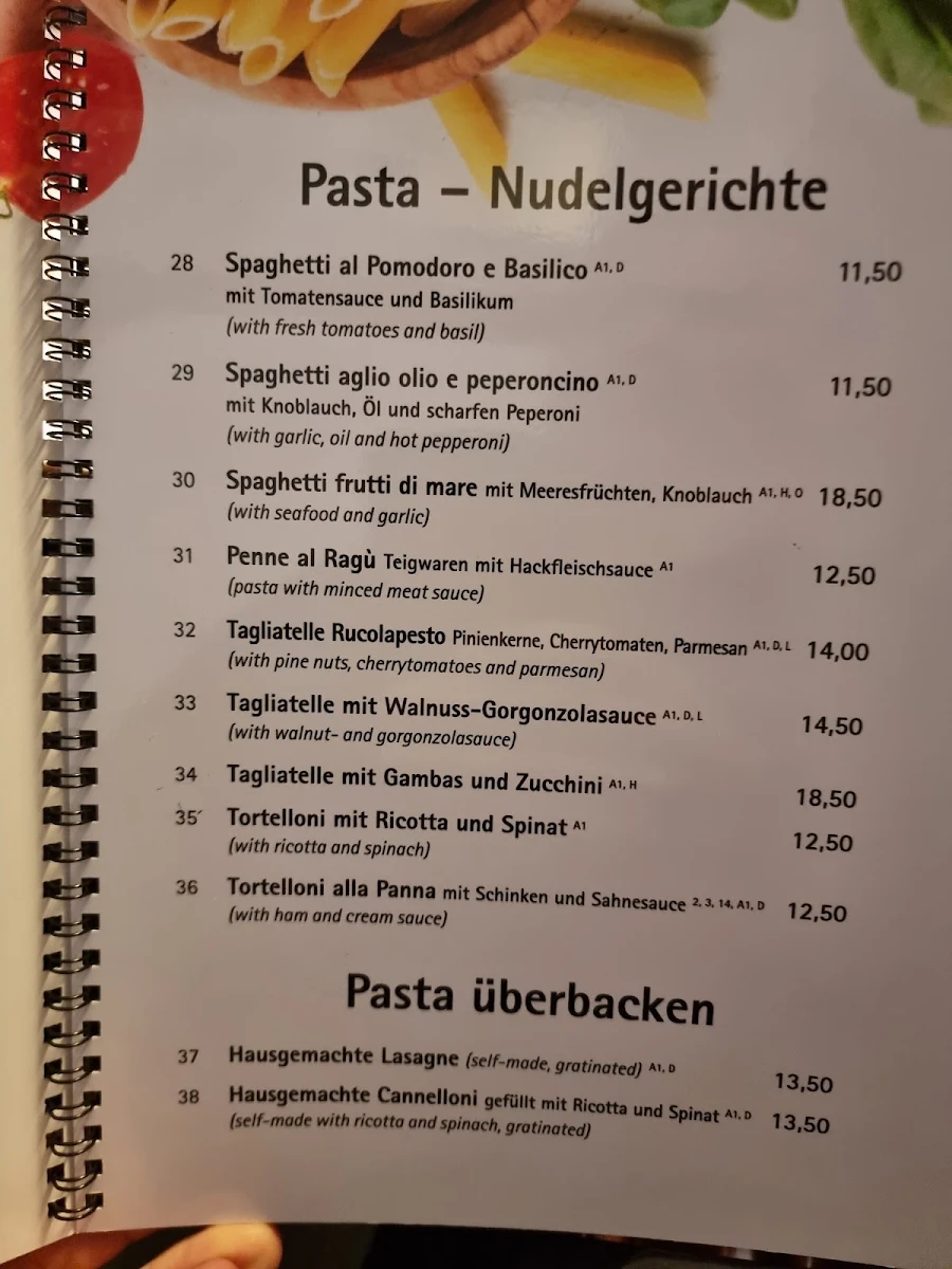 Speisekarte photo 1