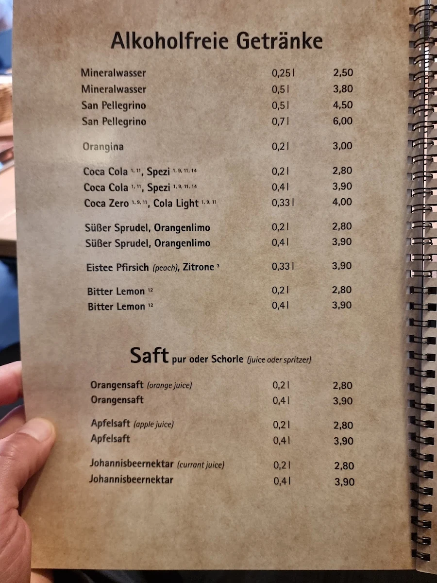 Speisekarte photo 3