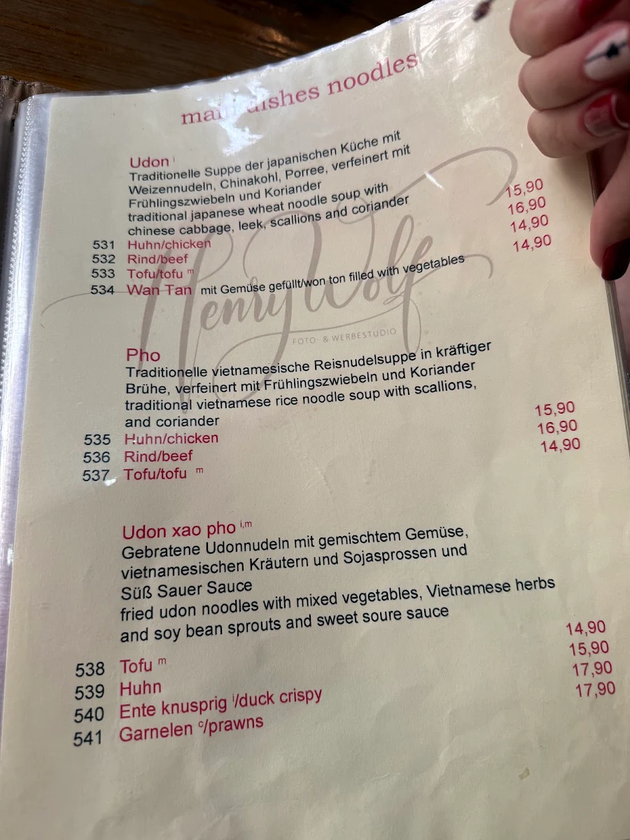 Speisekarte photo 1