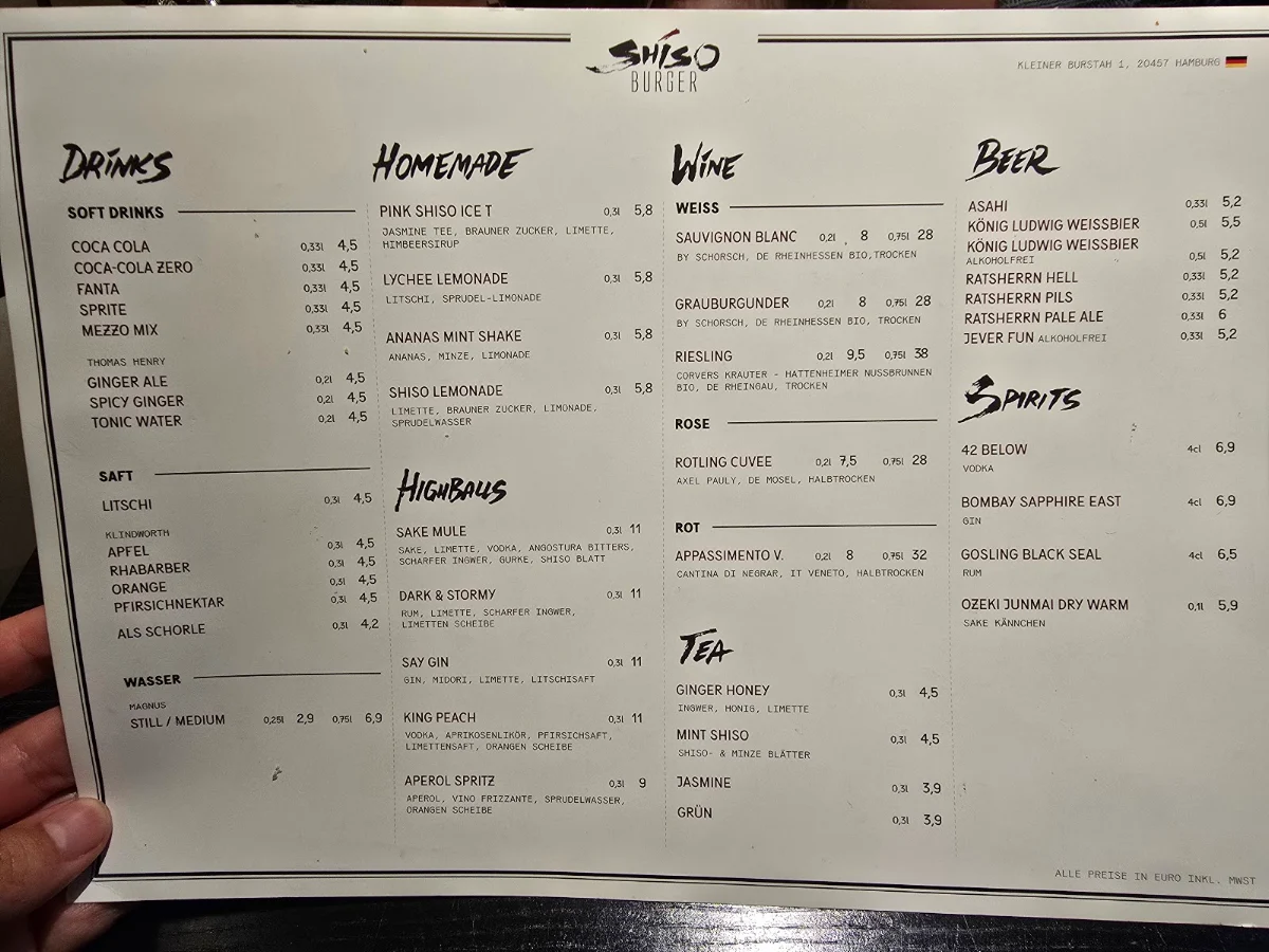 Speisekarte photo 2