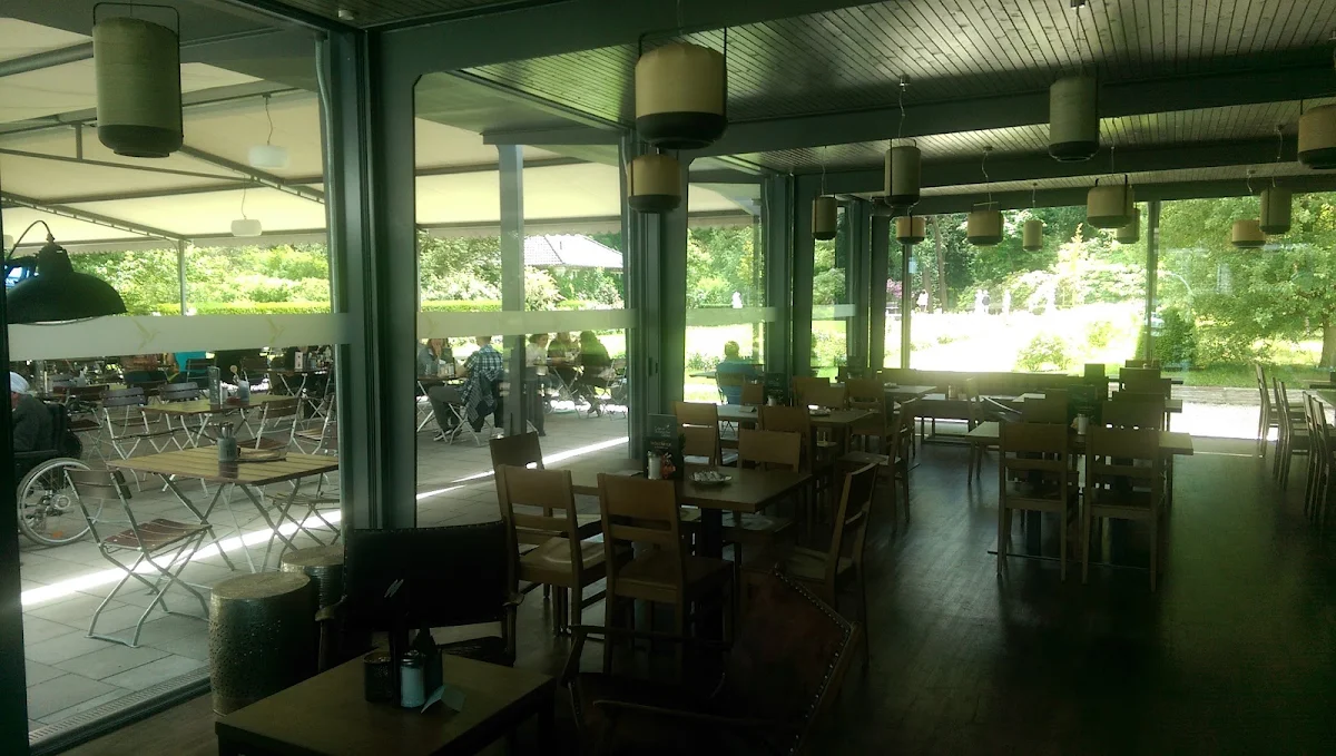Atmosphäre, Café im Botanischen Garten