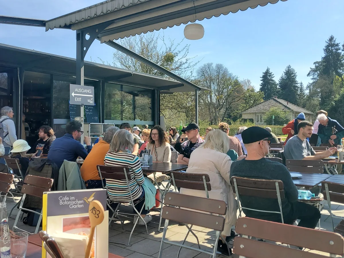 Atmosphäre, Café im Botanischen Garten