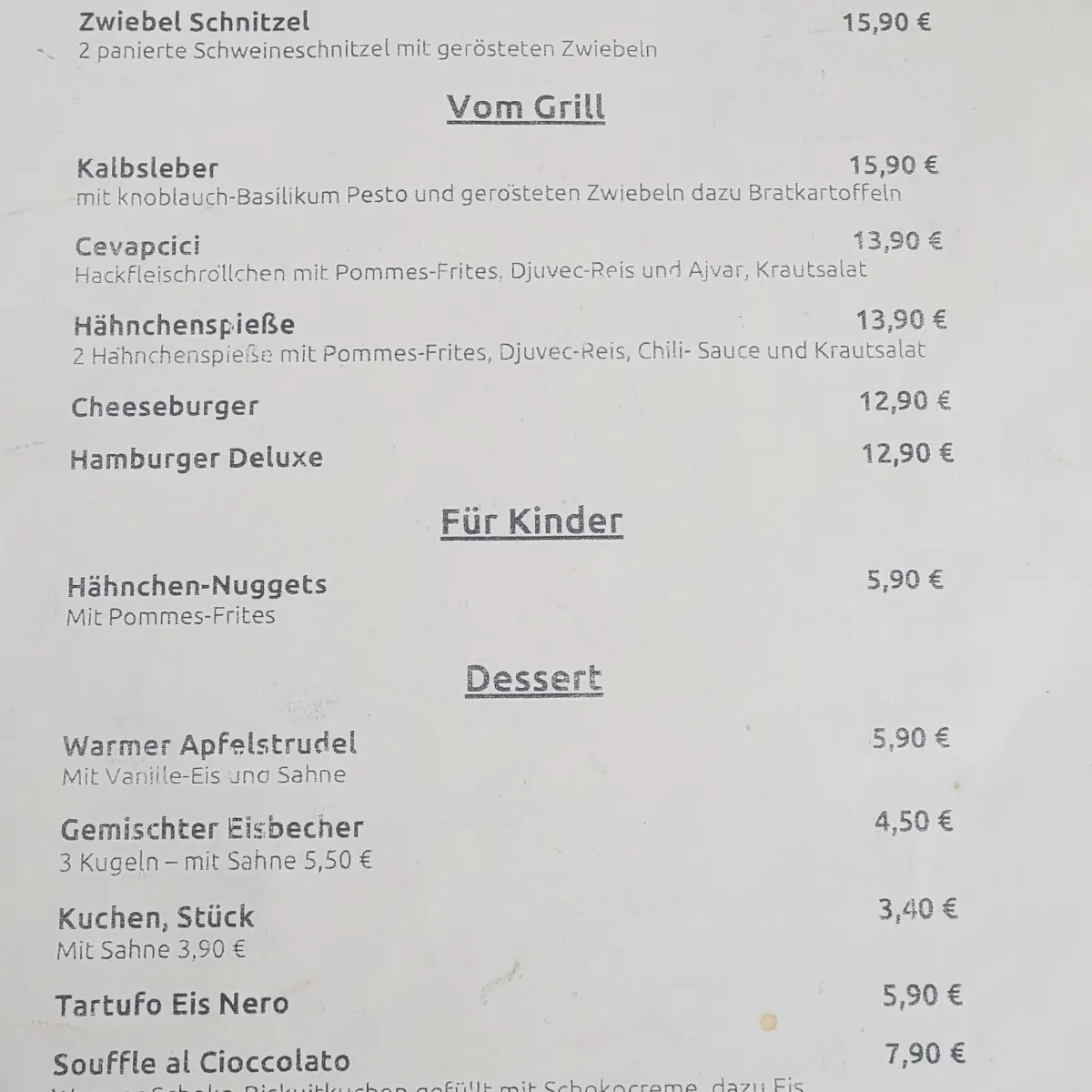 Speisekarte photo 7