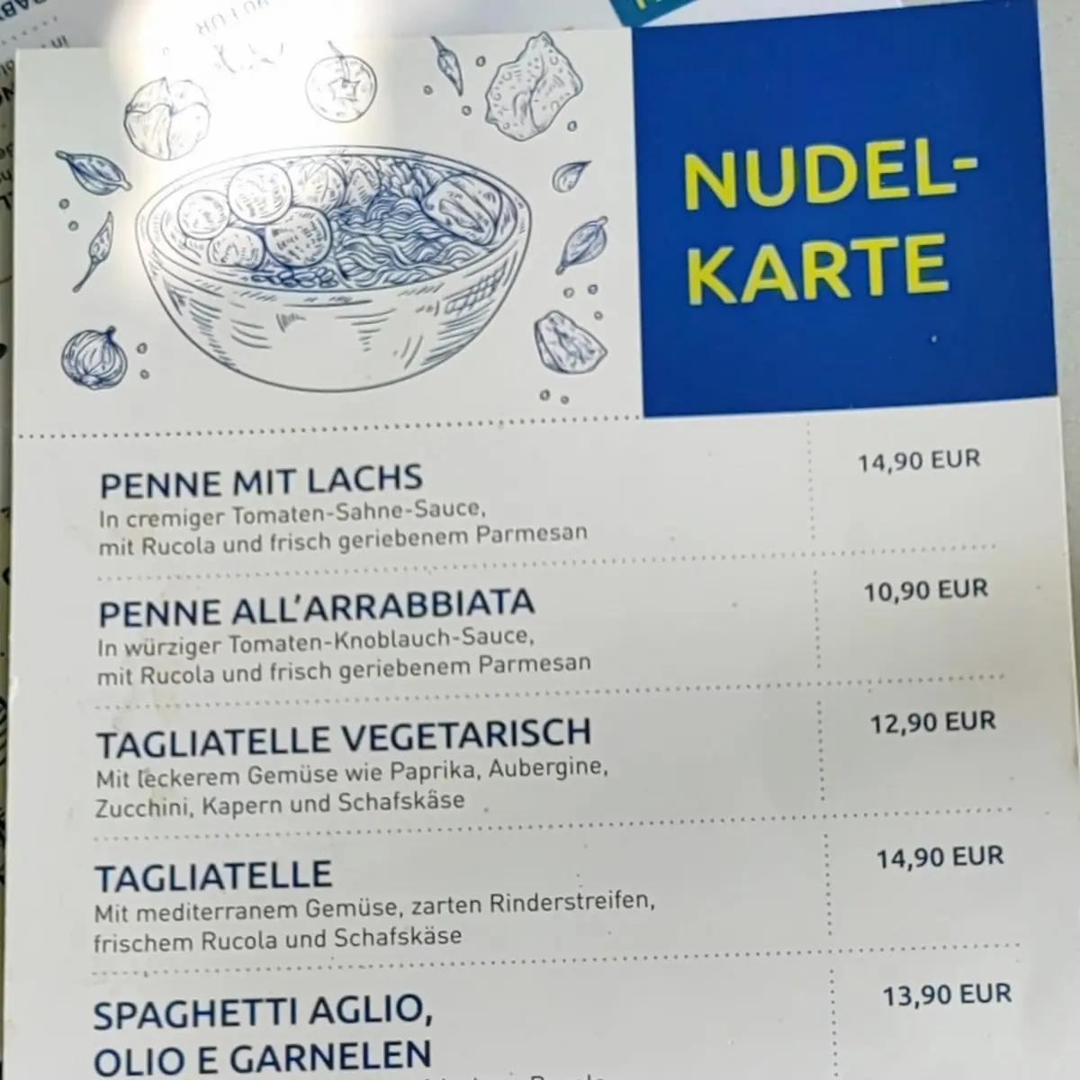 Speisekarte photo 8