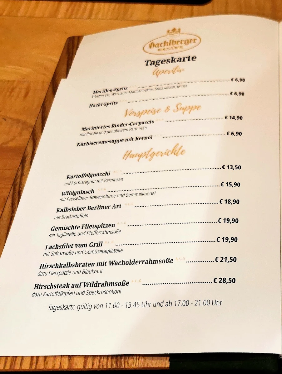 Speisekarte photo 8
