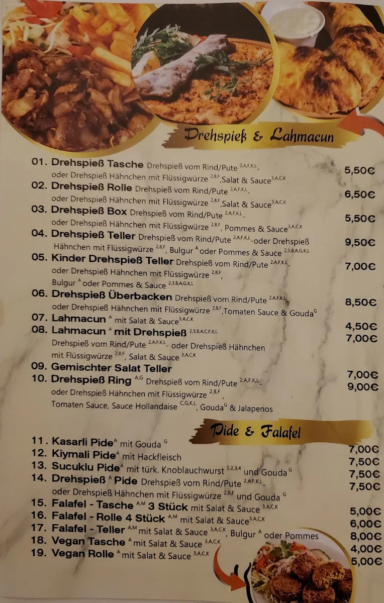 Speisekarte photo 1