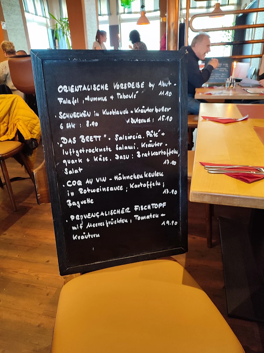 Speisekarte, Altes Brauhaus Trier