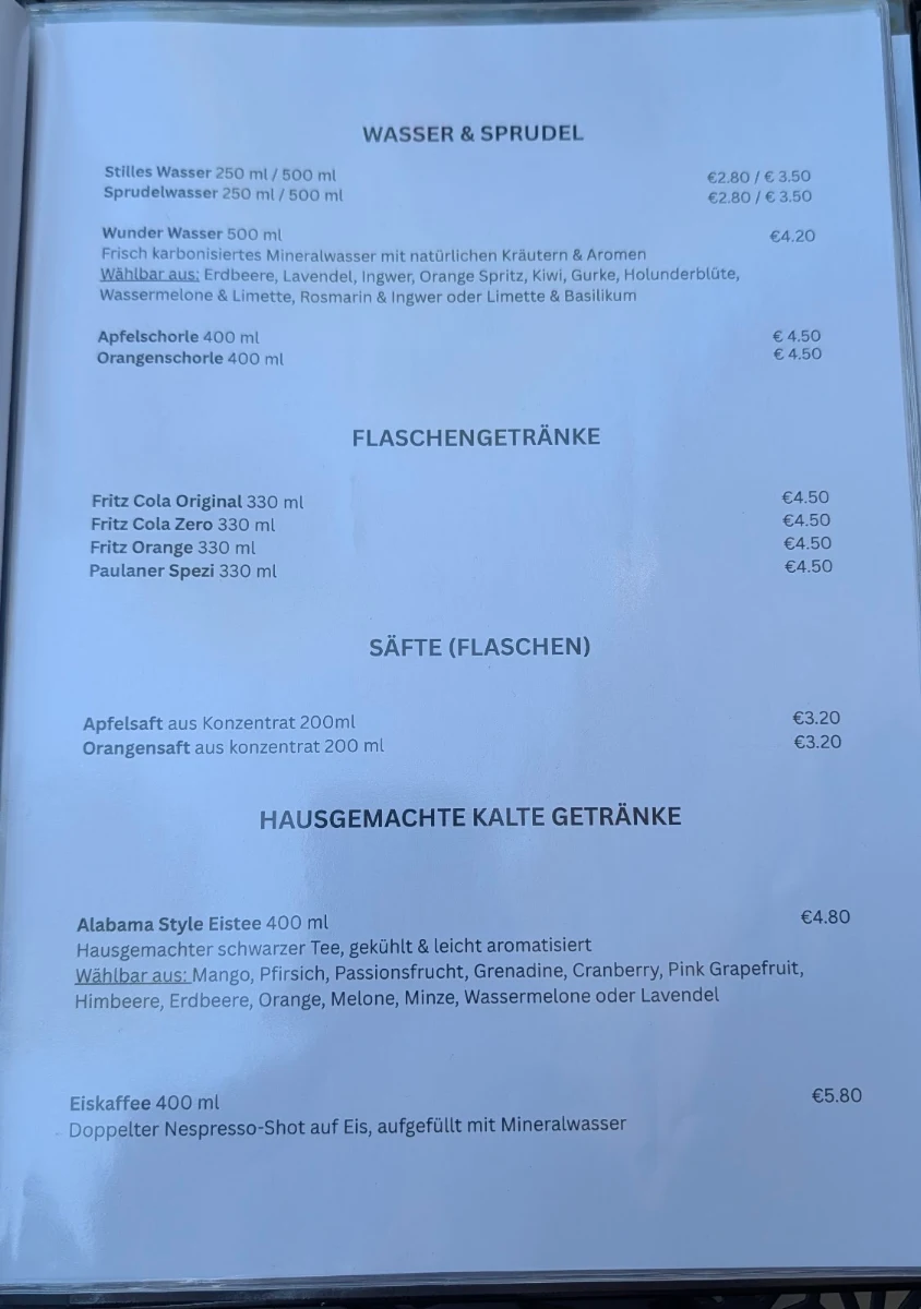 Speisekarte photo 1